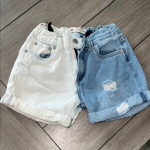 Levi’s Adjustable Waist Girls Shorts - Size 8
